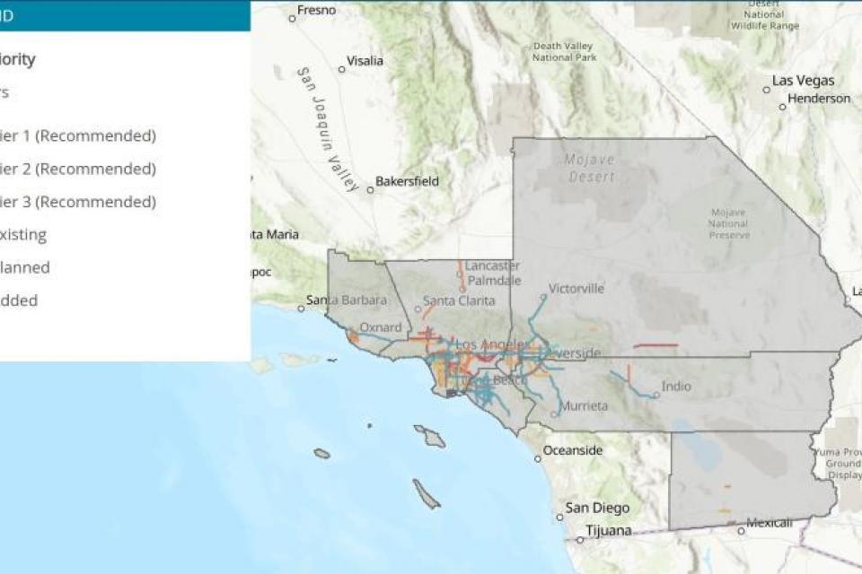 Dedicated Transit Lanes Interactive Map