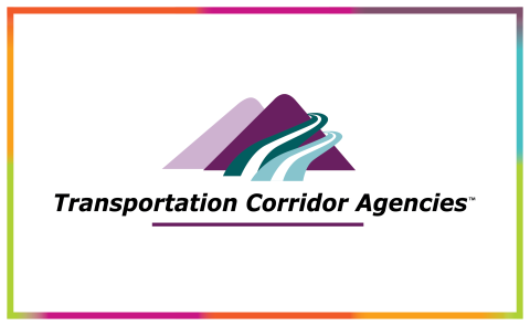 Transportation Corridor Agencies logo with stylized roads.