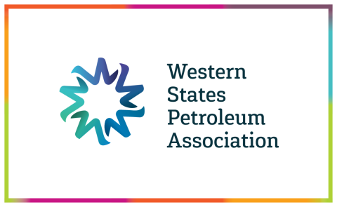 Western States Petroleum Association logo with colorful star motif.